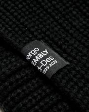 BLACK MEN'S SCARF