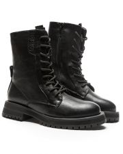 BLACK WOMEN'S BROGUE - OLIVE