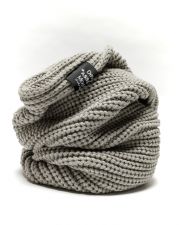 GREY MEN'S SCARF