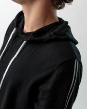 BLACK MEN'S KNITTED SWEATER