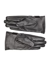 BLACK WOMEN'S LEATHER GLOVES