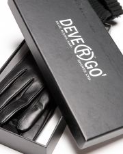 BLACK WOMEN'S LEATHER GLOVES