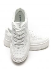 WHITE WOMEN'S SNEAKERS - PRUE
