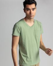KHAKI MEN'S T-SHIRT