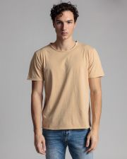 BEIGE MEN'S T-SHIRT