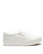 WHITE WOMEN'S SLIPON - HELIA