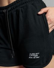 BLACK WOMEN'S SHORTS