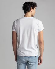 WHITE MEN'S T-SHIRT