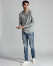 GREY MEN'S LONG-SLEEVE T-SHIRT