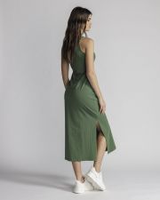 GREEN WOMEN'S DRESS