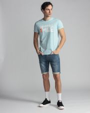 BLUE MEN'S JOGJEAN SHORTS