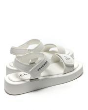 WHITE WOMEN'S SANDALS - SONIA