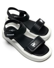 BLACK WOMEN'S SANDALS - SONIA