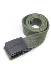 KHAKI MEN'S LEATHER BELT