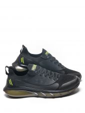 BLACK MEN'S SNEAKERS - DEVON