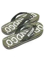 KHAKI MEN'S SLIDES - EDMUND