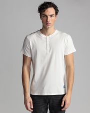 WHITE MEN'S T-SHIRT