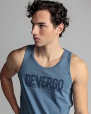 BLUE MEN'S SINGLET