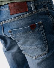 INDIGO MEN'S JEANS SHORTS - FRANK SHORTS 24113