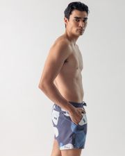 BLUE MEN'S BEACH SHORTS