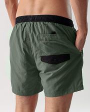KHAKI MEN'S BEACH SHORTS