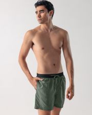 KHAKI MEN'S BEACH SHORTS