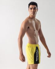 YELLOW MEN'S BEACH SHORTS