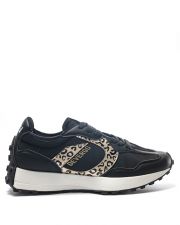 BLACK WOMEN'S SNEAKERS - NORA