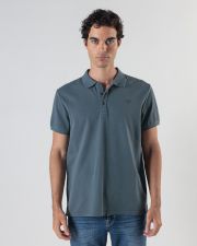 GREY MEN'S POLO SHIRT