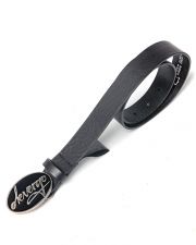 BLACK WOMEN'S LEATHER BELT