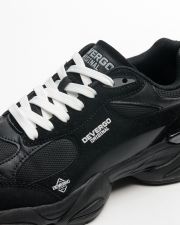 BLACK MEN'S SNEAKERS - SCOTT