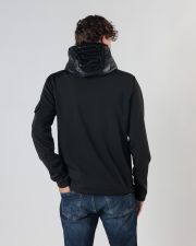 BLACK MEN'S TRANSITIONAL JACKET