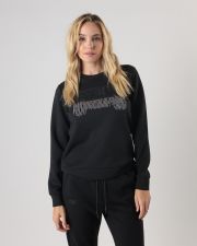 BLACK WOMEN'S SWEATSHIRT