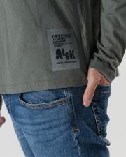 KHAKI MEN'S LONG-SLEEVED T-SHIRT