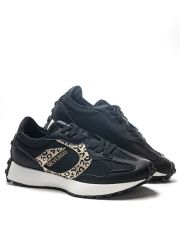 BLACK WOMEN'S SNEAKERS - NORA