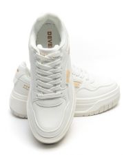 WHITE WOMEN'S SNEAKERS - HELGA