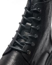 BLACK MEN'S LEATHER BOOTS - GIANNI