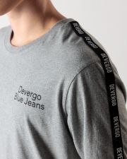 GREY MEN'S LONG-SLEEVED T-SHIRT