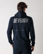 BLUE MEN'S ZIP-UP SWEATSHIRT