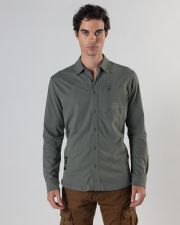 KHAKI MEN'S LONG-SLEEVED SHIRT