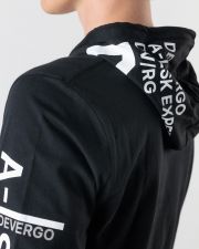 BLACK MEN'S LONG-SLEEVED T-SHIRT