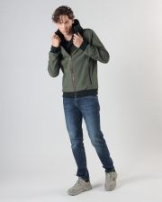 KHAKI MEN'S TRANSITIONAL JACKET