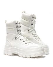 WHITE WOMEN'S BOOTS - LISSA