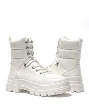 WHITE WOMEN'S BOOTS - LISSA