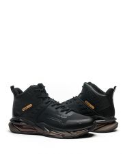 BLACK MEN'S SNEAKERS - BARETT
