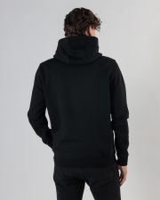 BLACK MEN'S HOODIE