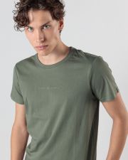 KHAKI MEN'S T-SHIRT