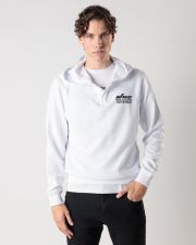 WHITE MEN'S HOODIE