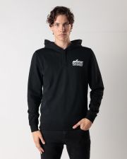 BLACK MEN'S HOODIE