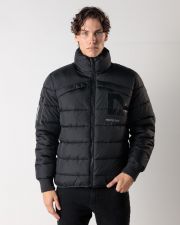 BLACK MEN'S WINTER COAT